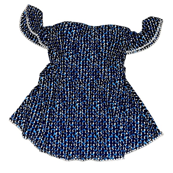 Anne Cole Flutter Sleeve Off the Shoulder One Piece Swimsuit with Skirt - Picture 1 of 4